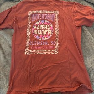 adpi t shirt from Clemson University 2019 Valentines crush party, size M